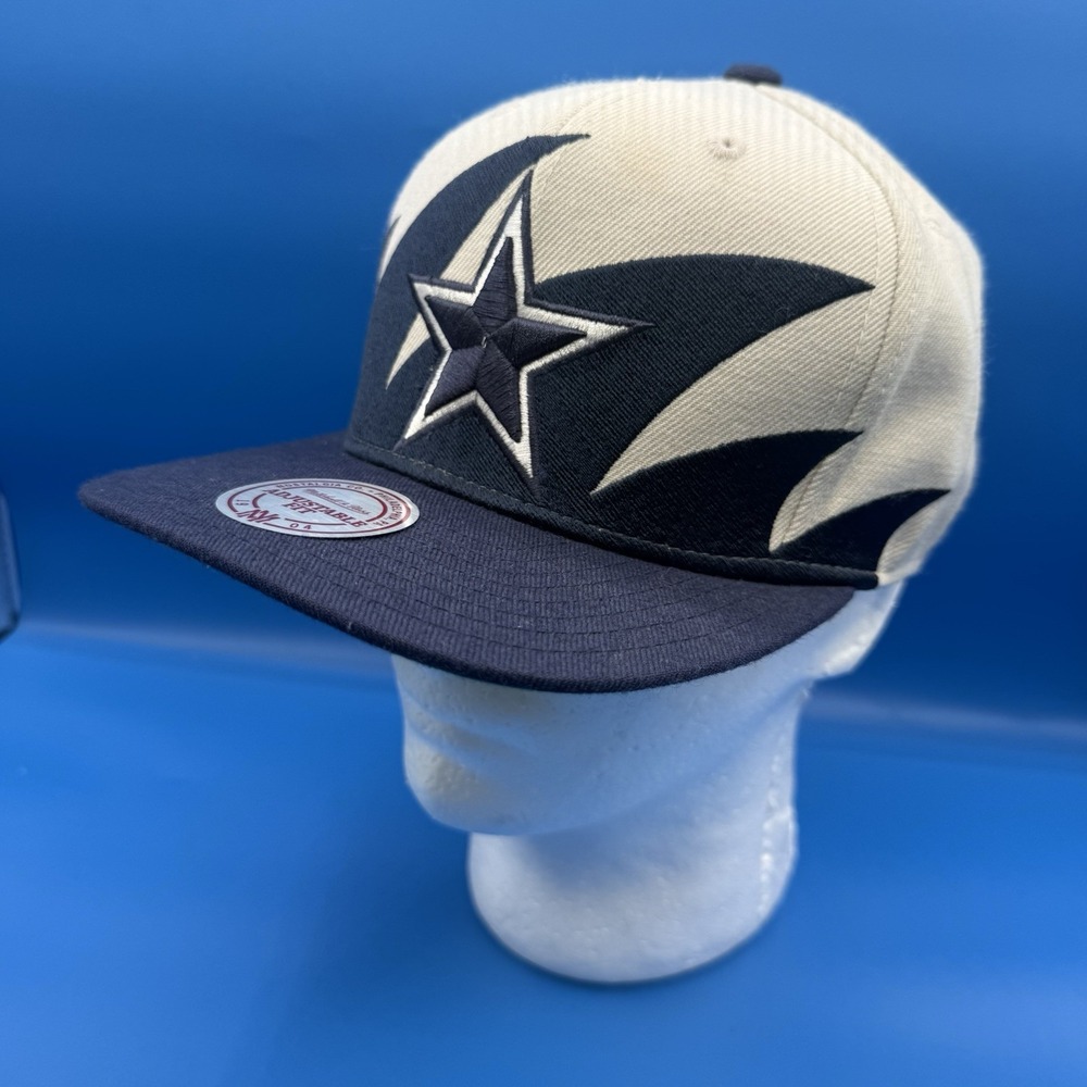 Mitchell & Ness NFL Vintage Collection Dallas Cowboys Sharktooth Snapback Hat